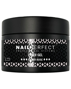 NailPerfect Fiber Gel Sheer Rose - 14gr