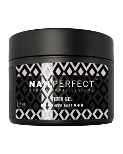 Nail Perfect Fiber Gel Sheer Rose 45 Gr