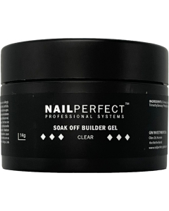 NailPerfect UPVOTED Soak Off Builder Gel Clear - 14g