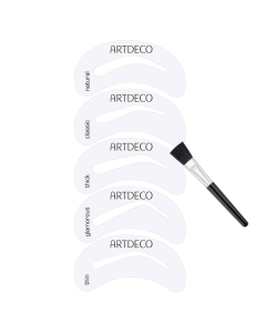 Artdeco Eyebrow stencils with brush applicator