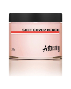 Astonishing Gelosophy Acrylic Powder Soft Cover Peach 100g