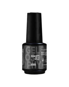 Astonishing Gelosophy Soak Off Matte Top Gel 15ml