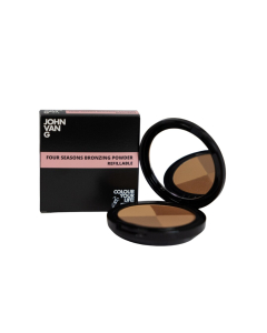 JvG - Four Season Bronzing Powder Refillable - Peachy Perfection - Spring'26