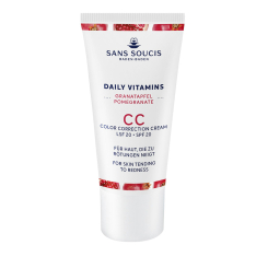 Sans Soucis Cc Cream Color Correction Anti-Redness Spf 20 - Pomegranate
