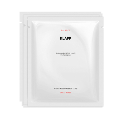 Klapp Triple Action Moisturizing Sheet Mask 3 Pcs