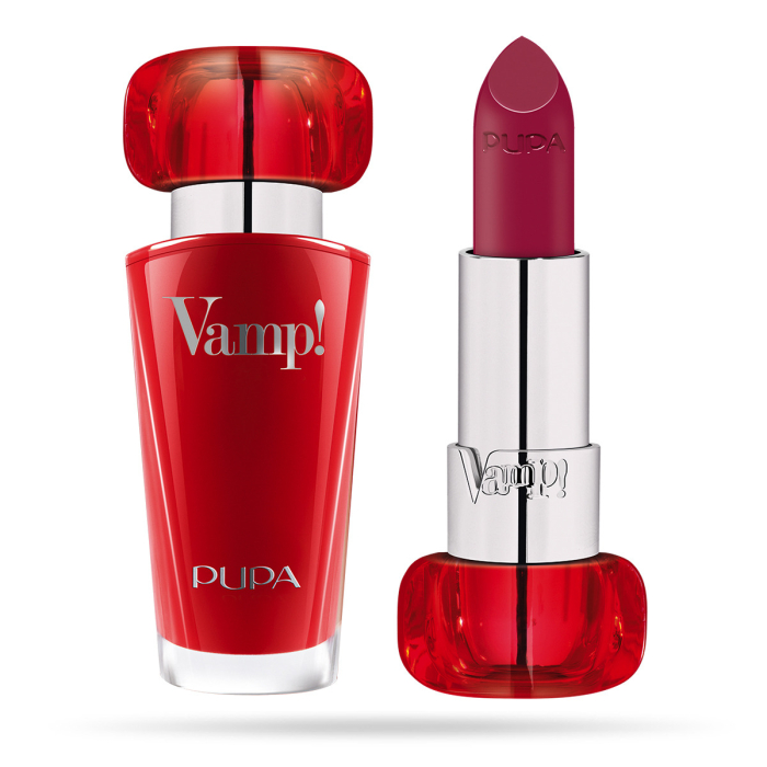 Pupa Vamp! Extreme Colour Lipstick 201 - Black Cherry - 3.5g