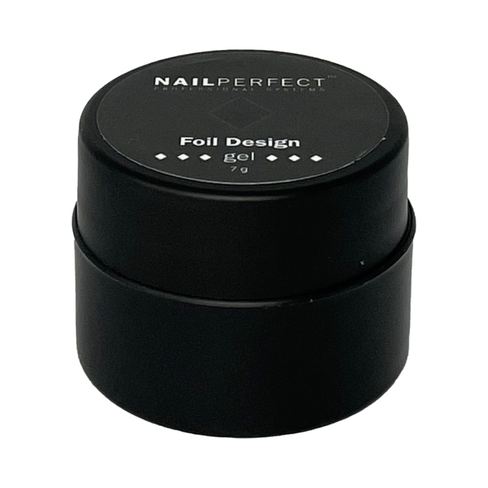 NailPerfect Foil Design Gel (black) - 7gr