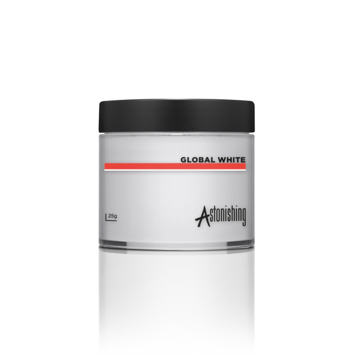 Astonishing Gelosophy Acrylic Powder Global White - 25g