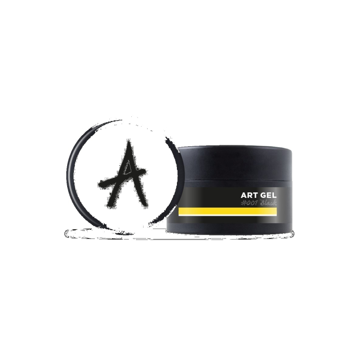 Astonishing Gelosophy Art Gel #001 Black - 7g