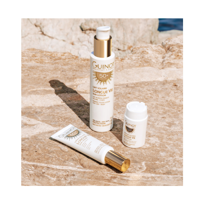 Guinot Longue Vie Soleil Visage Crème Solaire Anti-Âge Visage Spf50+