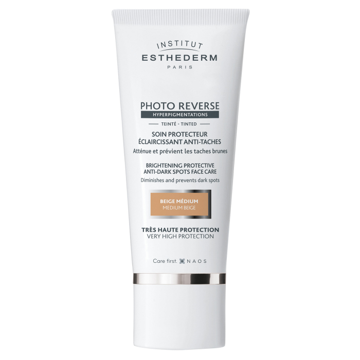 Institut Esthederm Photo Reverse Brightening Protective Anti-Dark Spots Face Care Medium Beige - 50ml