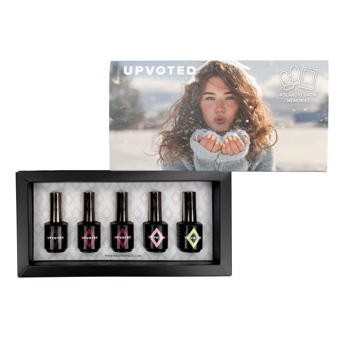 NailPerfect UPVOTED Polaroid Snow Memories Collection Kit - 5x15ml