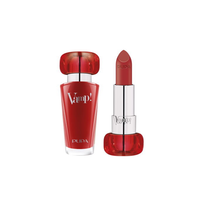 Pupa Vamp! Extreme Colour Lipstick 304 Red Flame - 3.5g