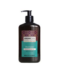 Arganicare Shampoo For Dry & Damaged Hair - Argan & Shea Butter 400 Ml