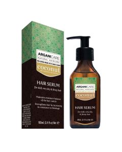 Arganicare Hair Serum For Dull, Very Dry & Frizzy Hair - Argan & Coconut 100 Ml